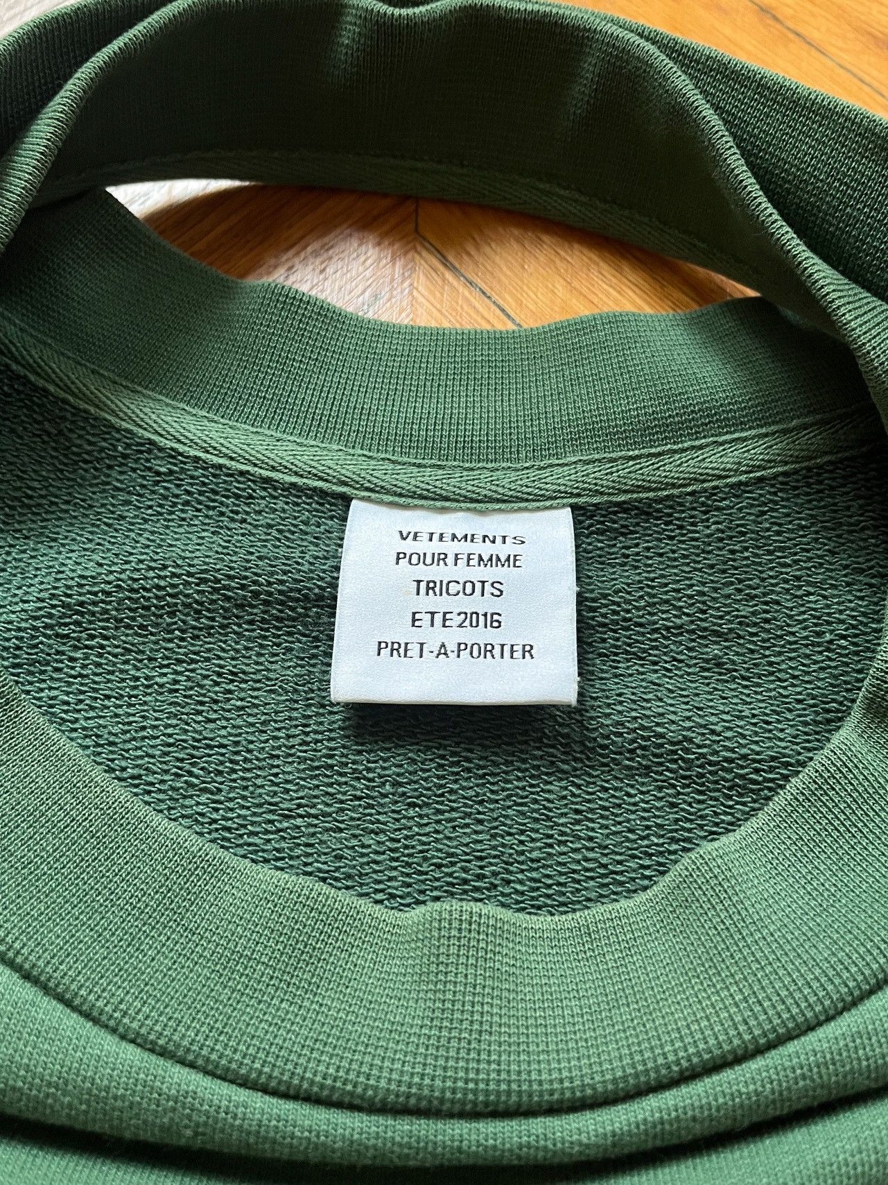 Vetements SS16 Reversible Polizei Parody Sweater Size US XS / EU 42 / 0 - 6 Thumbnail