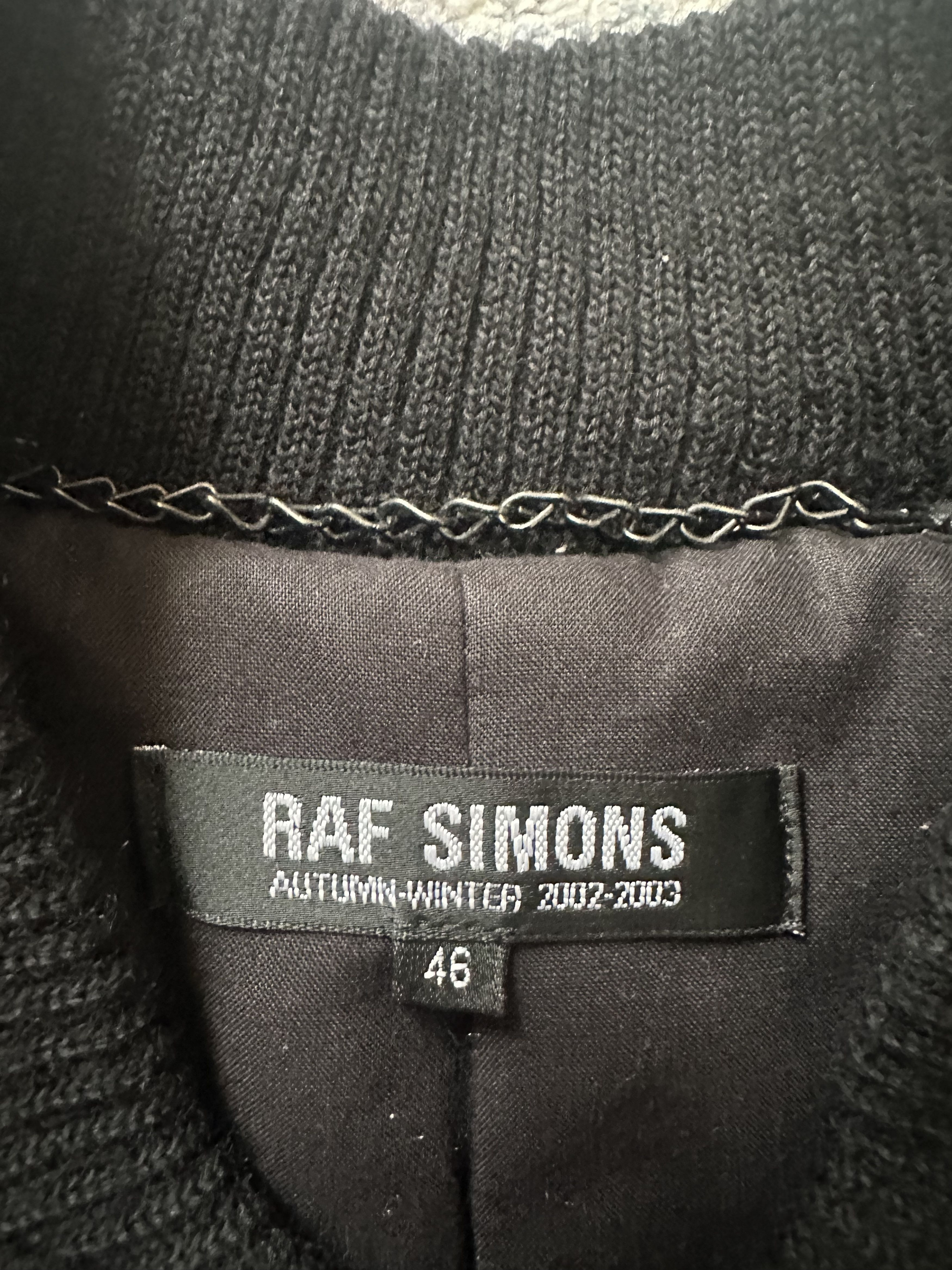 Raf Simons Raf Simons 04 Virginia Creeper Varsity Leather Jacket Size US S / EU 44-46 / 1 - 6 Thumbnail