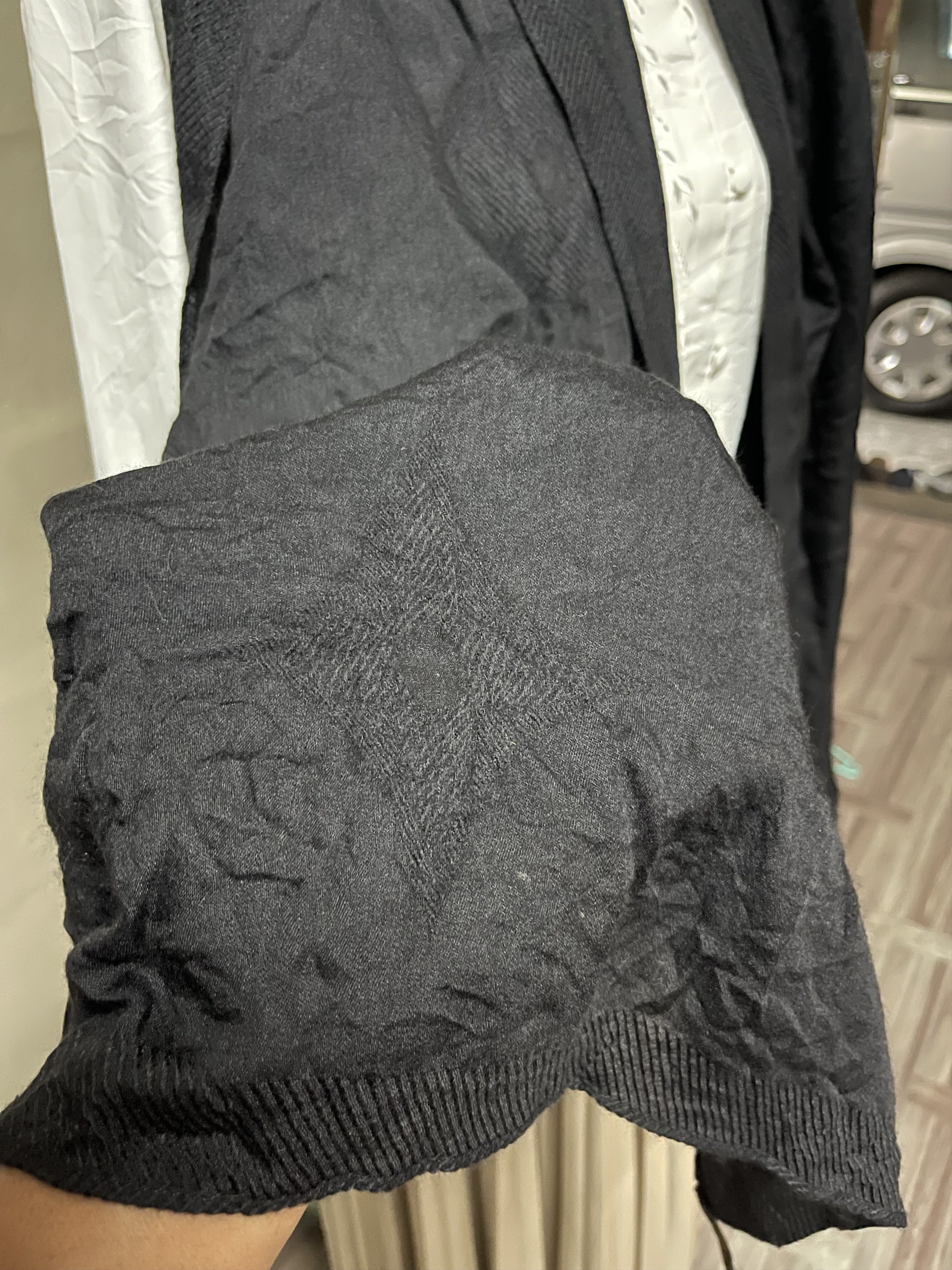 Louis Vuitton Louis vuitton monogram all black long scarf Size ONE SIZE - 7 Thumbnail