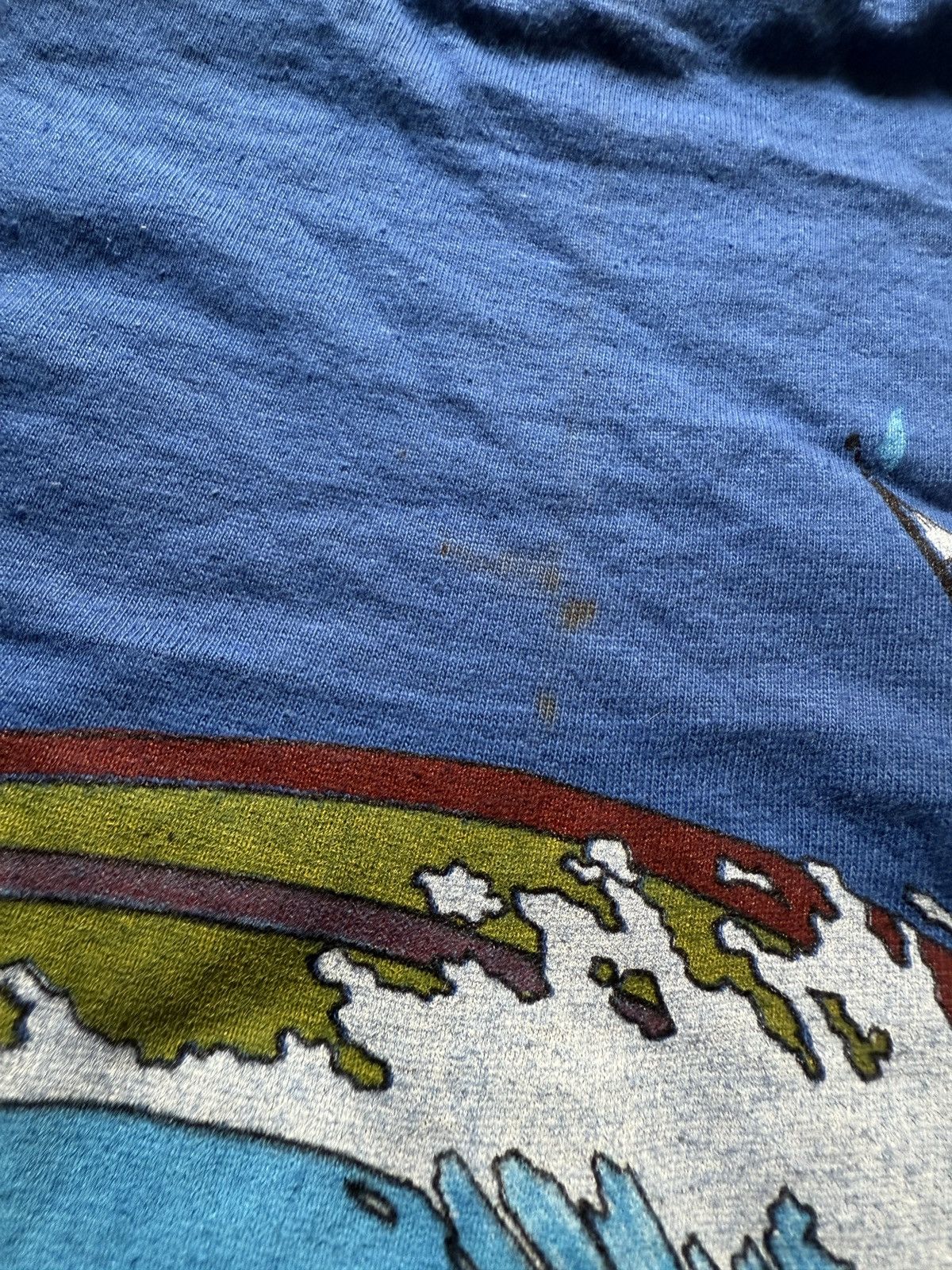 Vintage Vintage 80s Hawaii Surfer Graphic Pocket Tee Size US S / EU 44-46 / 1 - 8 Thumbnail