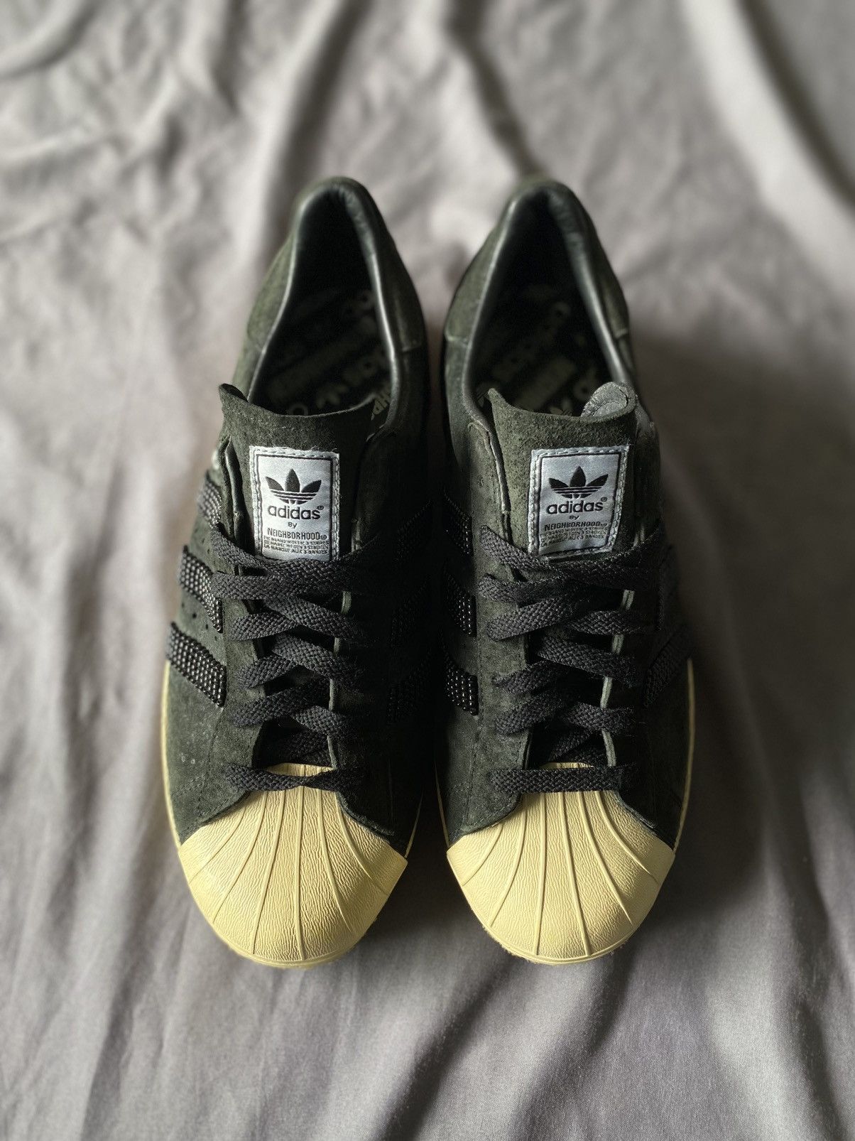 adidas gazelle silver green womens Adidas Consortium DA8836 Neighborhood Gazelle Super Mens Shoe