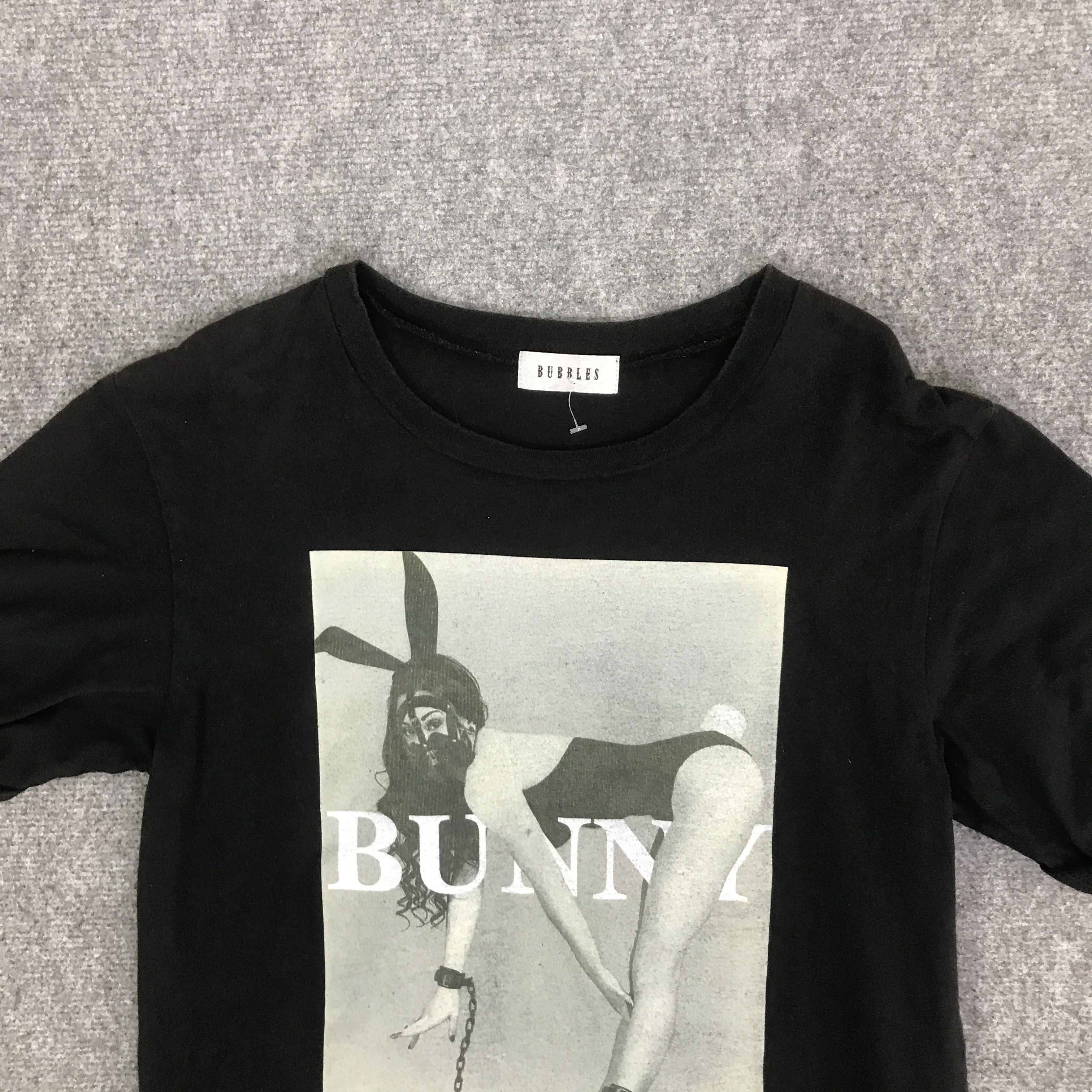 Japanese Brand BUNNY SEXY WOMAN T-SHIRT K117B9 Size US M / EU 48-50 / 2 - 2 Thumbnail