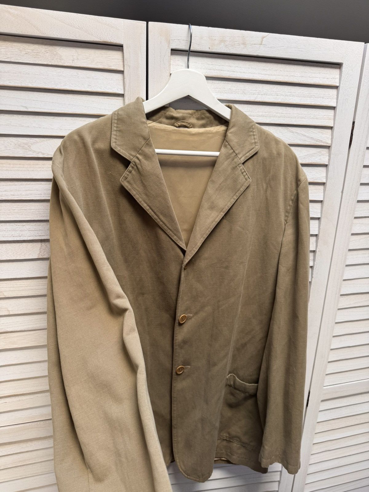 Vintage Men’s Vintage Velvet Jacket Made In Italy 90s Size US L / EU 52-54 / 3 - 7 Thumbnail