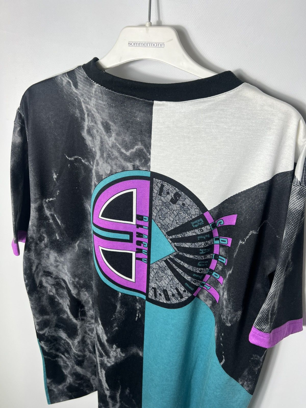 Vintage Vintage sportswear 90s cycling Blacky Switzerland T-shirt Size US L / EU 52-54 / 3 - 7 Thumbnail