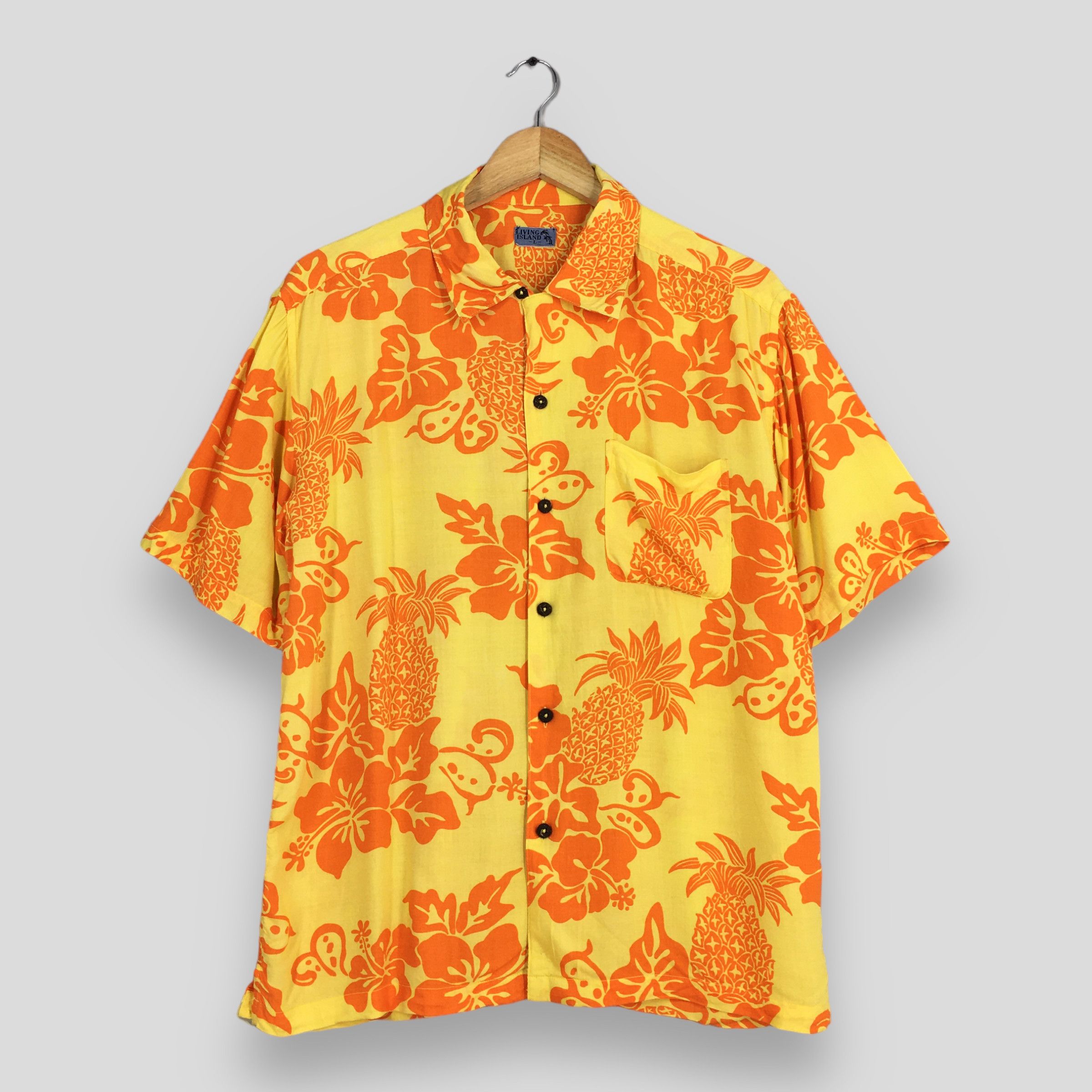 Other Vintage Aloha Surfing Hawaiian Hibiscus Flower Shirt Large Size US L / EU 52-54 / 3 - 1 Thumbnail