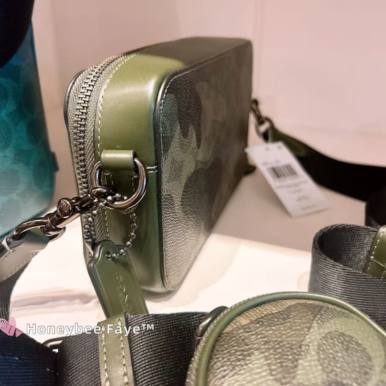 Coach Charter Slim Crossbody Bag In Signature Camo Print CAG00 Size ONE SIZE - 6 Thumbnail