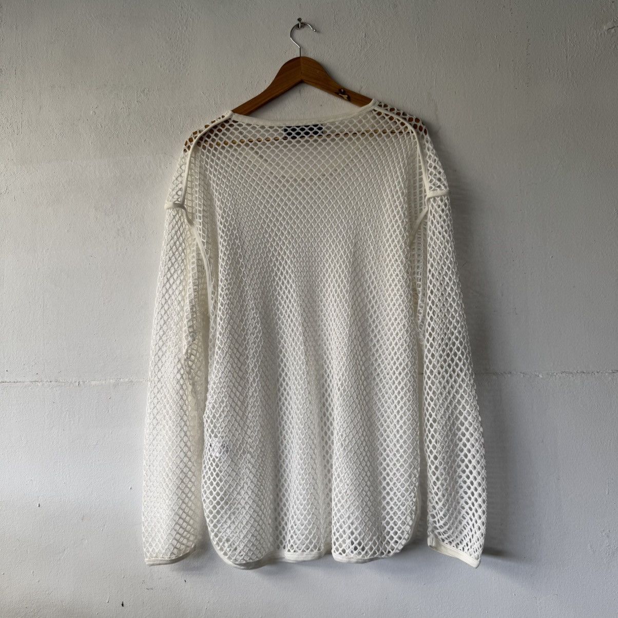 If Six Was Nine 2000s Japanese brand mesh fishnet Size US XXL / EU 58 / 5 - 6 Thumbnail