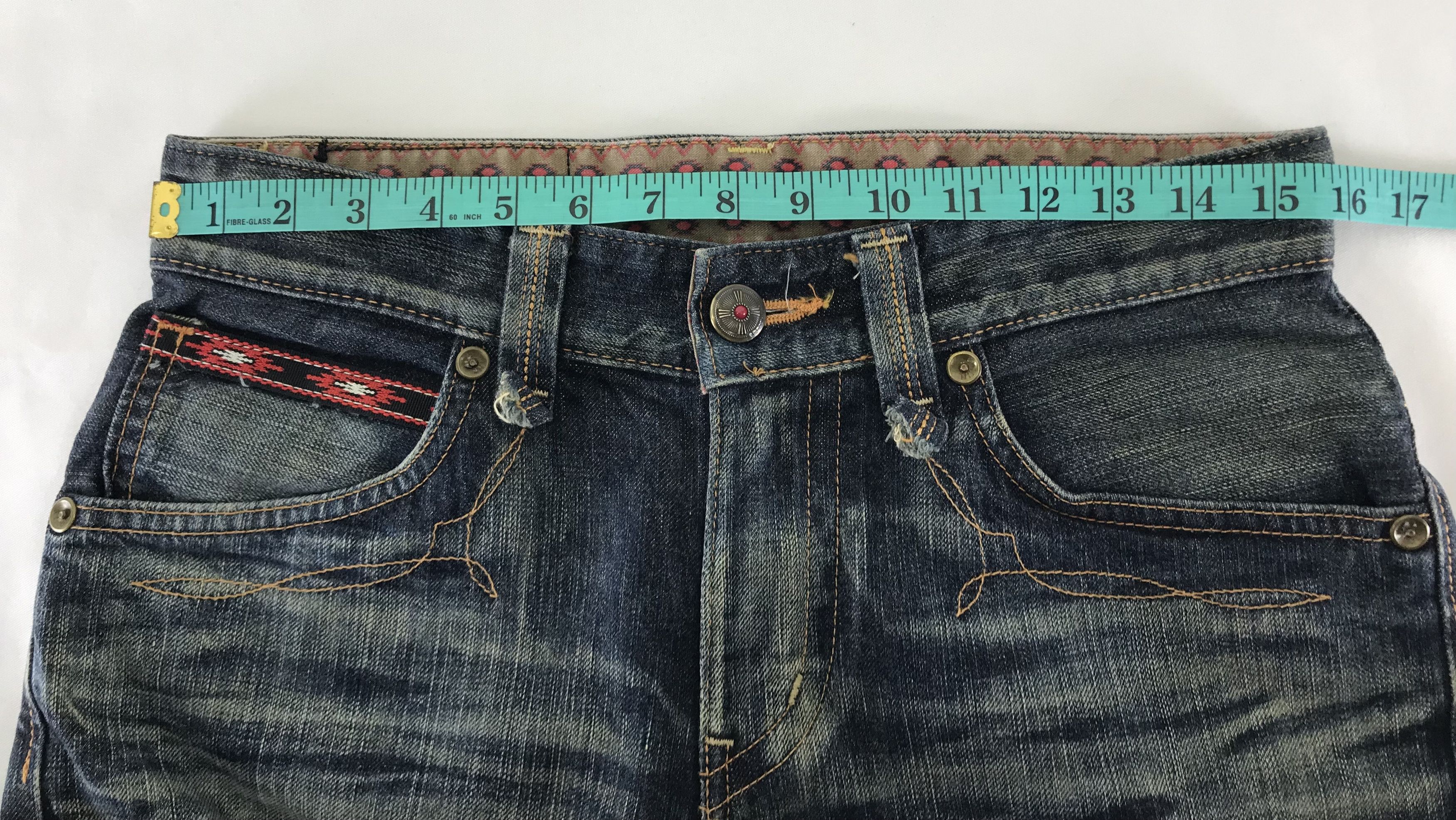 Edwin Vintage Edwin XV Faded Blue Jeans Size US 30 / EU 46 - 13 Thumbnail