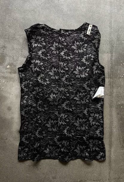 Comme des Garcons Comme des Garçons 1997AW Runway Mesh Floral Vest Size M / US 6-8 / IT 42-44 - 3 Thumbnail