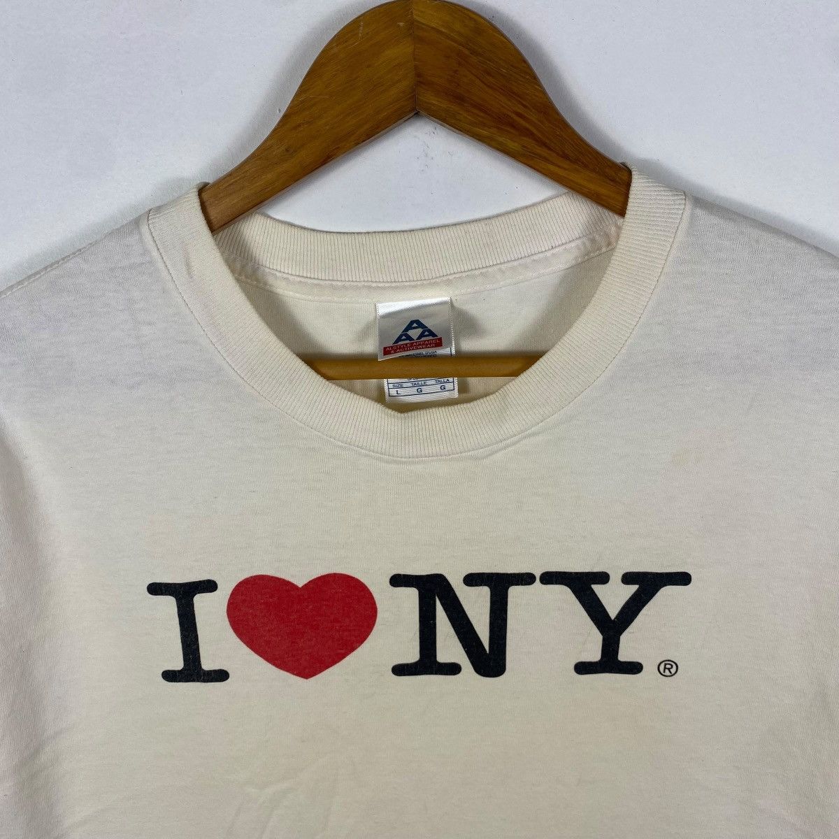 Vintage Vintage 00's I Love NY Graphic Tee Shirt Large Size Size US L / EU 52-54 / 3 - 2 Thumbnail