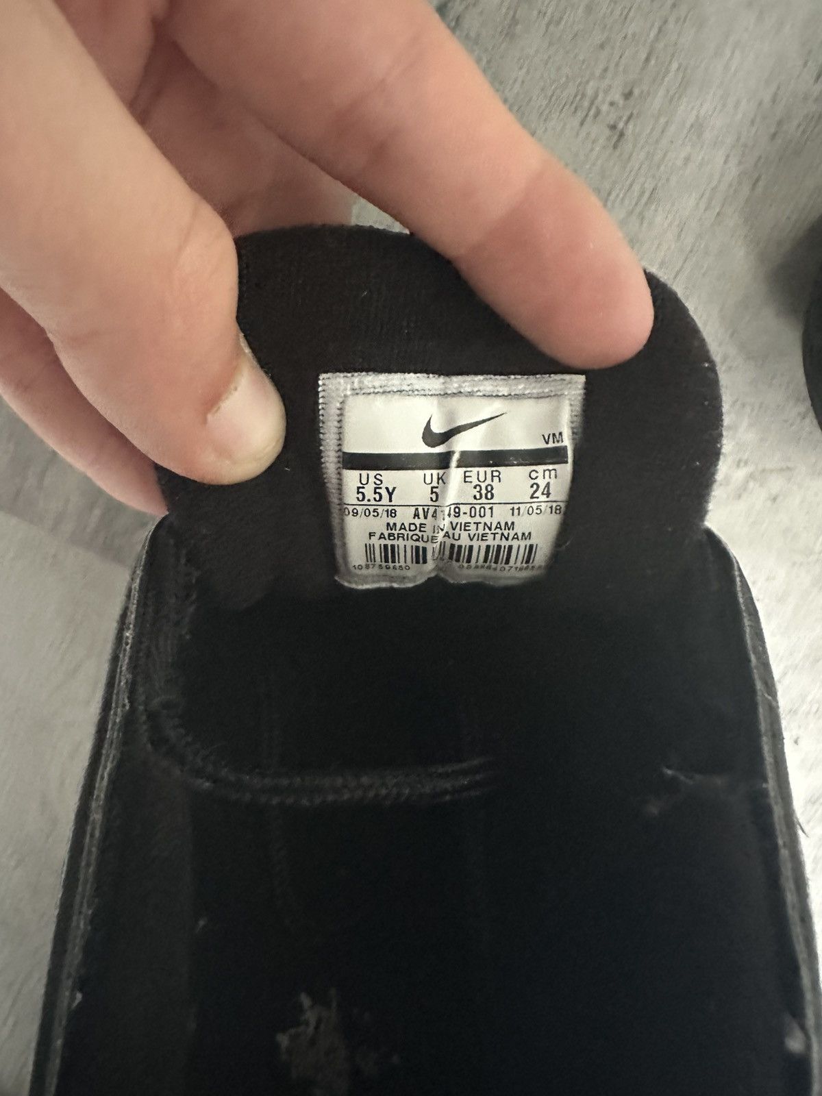 Nike Nike Air Max 97 Triple Black EU 38 / US 5.5 Size US 5.5 / EU 38 - 5 Thumbnail