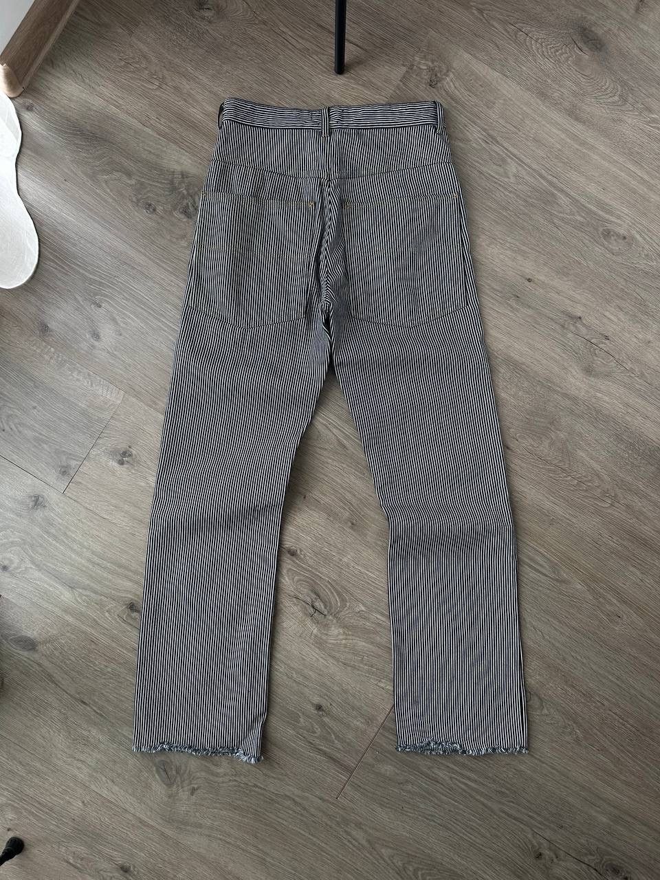 Isabel Marant × Japanese Brand × Vintage Vintage Isabel Marant High Waist Striped Trousers Button Fly Size 24" / US 00 / IT 34 - 15 Thumbnail