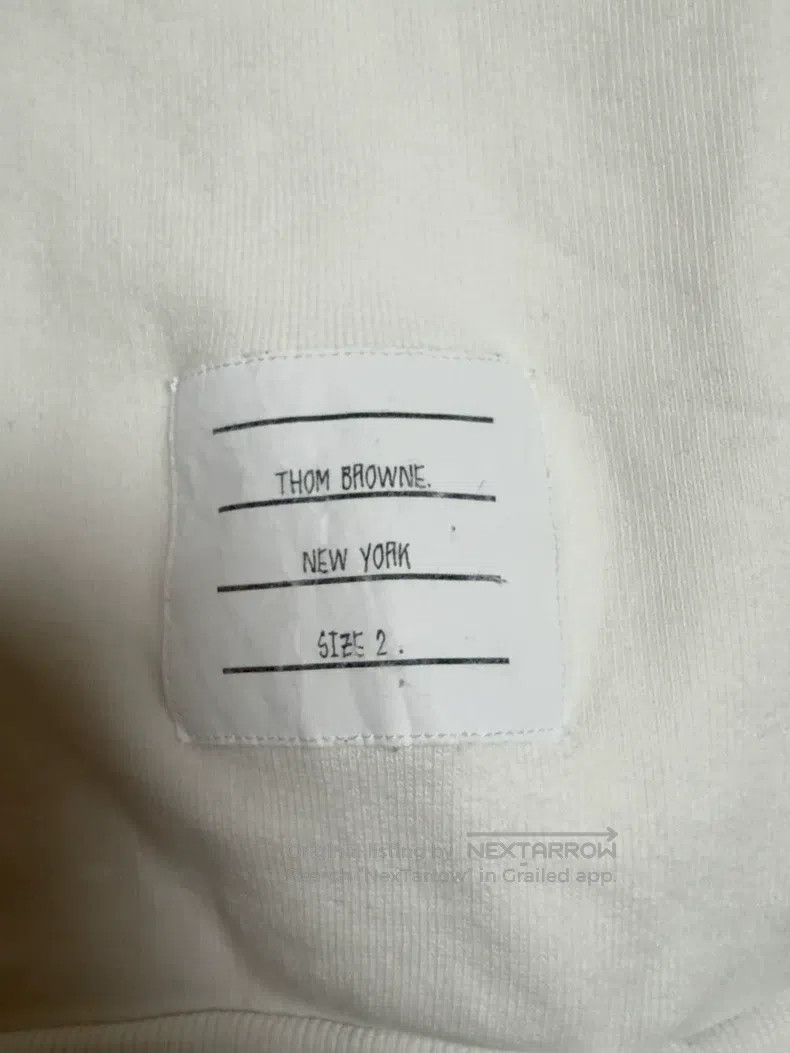Thom Browne White hoodie
