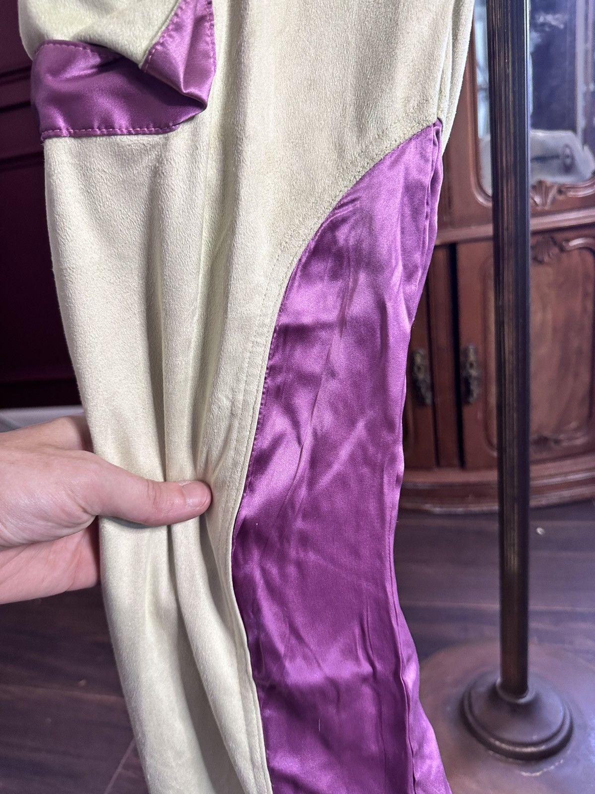 Earthling Earthling VIP 13 O’Clock velour silk cargo pants Size US 30 / EU 46 - 3 Thumbnail