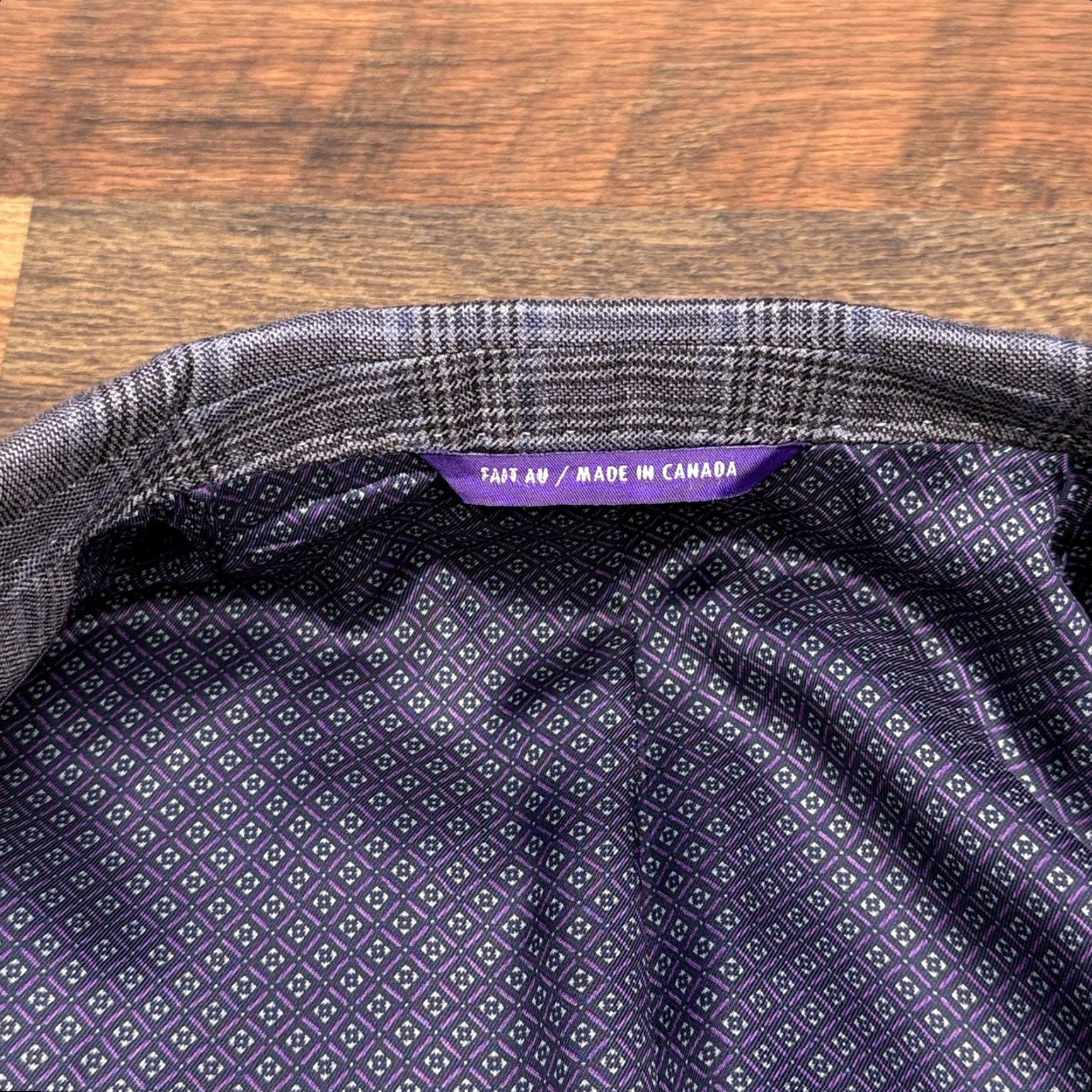 Ted Baker Ted Baker Sport Coat Blazer 42 Long Gray Plaid Wool Men Jacket Coat Formal Wedding Size 42R - 4 Thumbnail