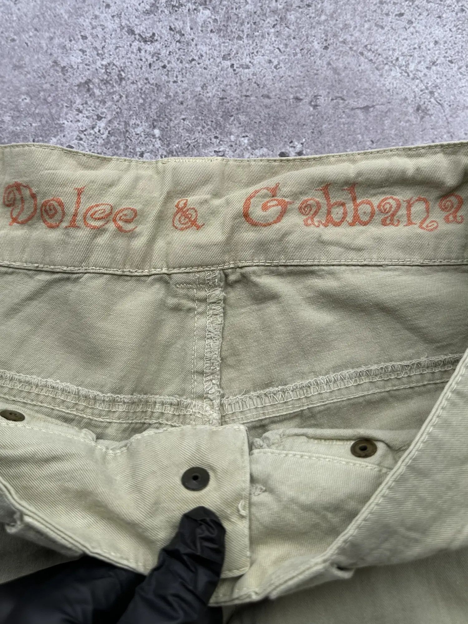 Dolce & Gabbana Dolce&Gabbana Vintage Cargo Multi-Pocket Pants C564(V545) Size 27" / US 4 / IT 40 - 10 Thumbnail