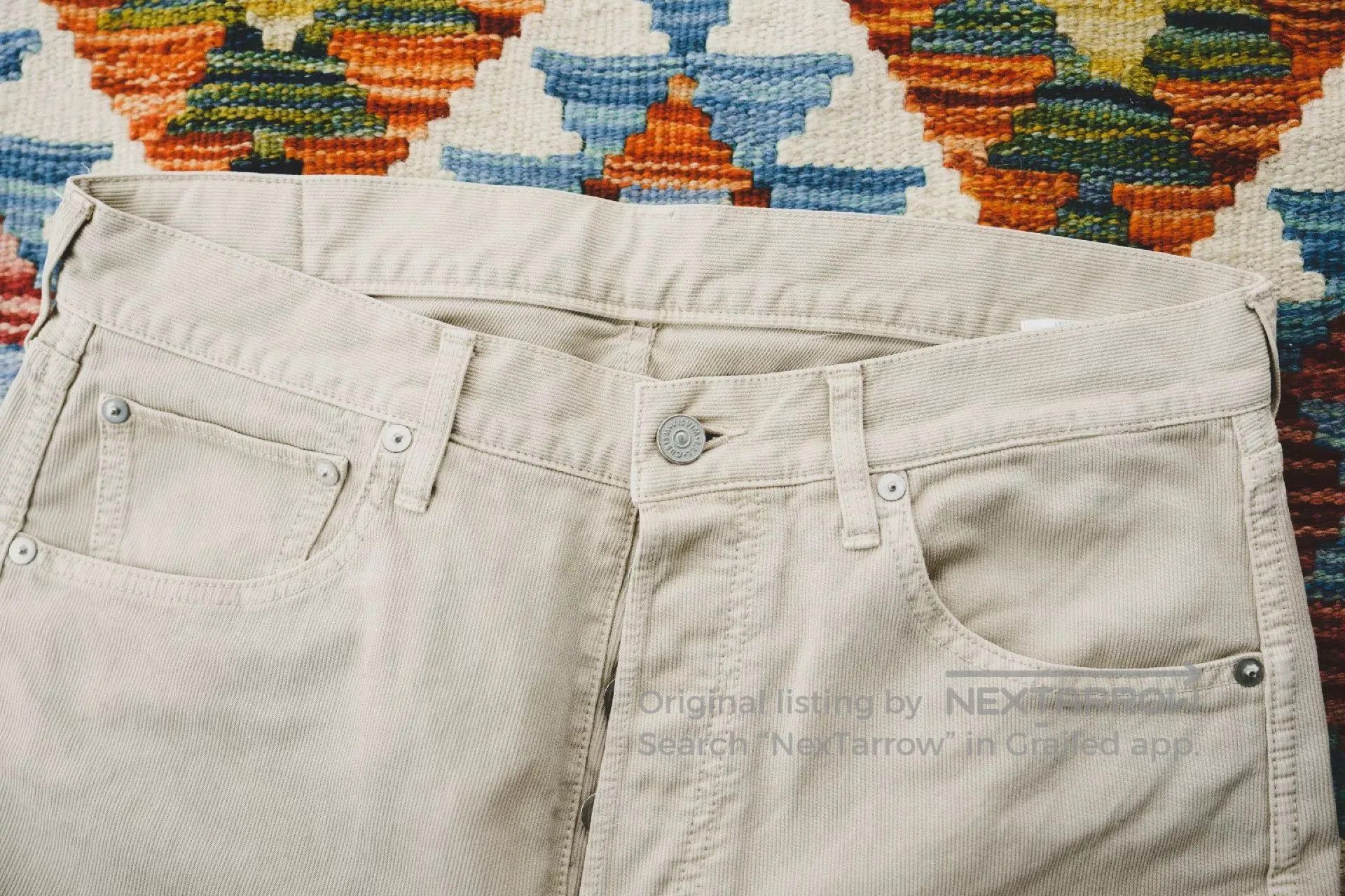 Visvim VISVIM 23SS FLUXUS 03 DMGD Pants. Size US 32 / EU 48 - 3 Thumbnail