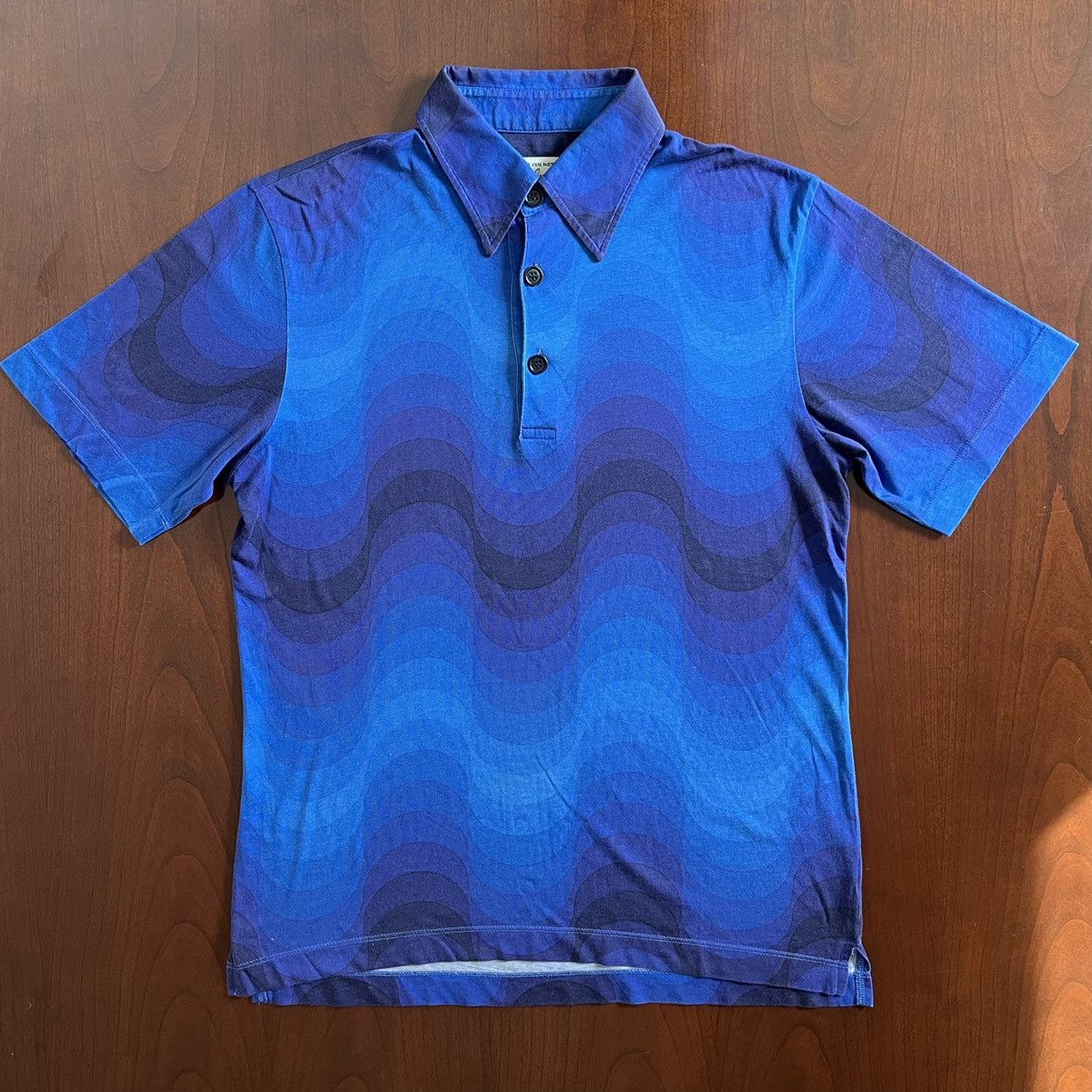 Dries Van Noten Dries van Noten x Verner Panton SS19 Short Sleeve Polo Size US S / EU 44-46 / 1 - 1 Thumbnail