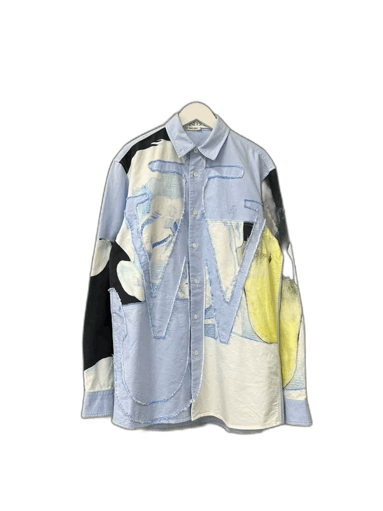 Loewe JW Anderson Patching Shirt Size 34 Size US XXS / EU 40 - 1 Thumbnail
