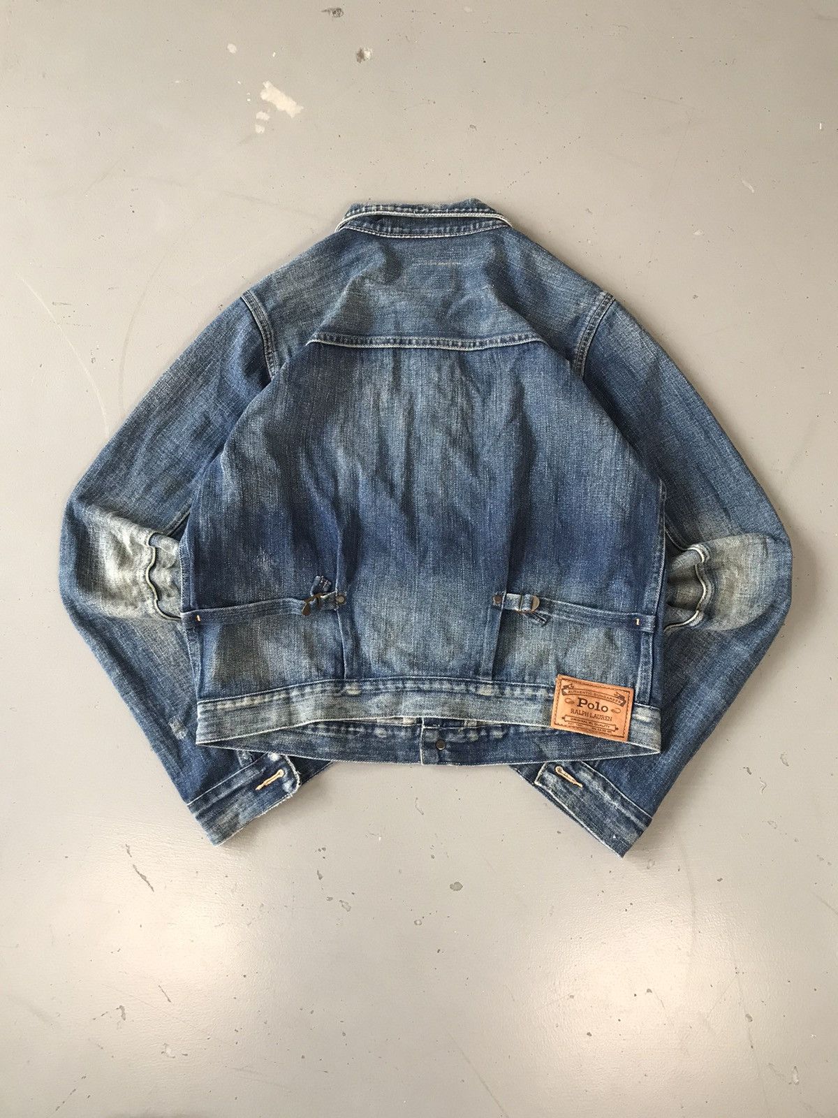 Vintage 90s polo Ralph Lauren trucker denim jacket