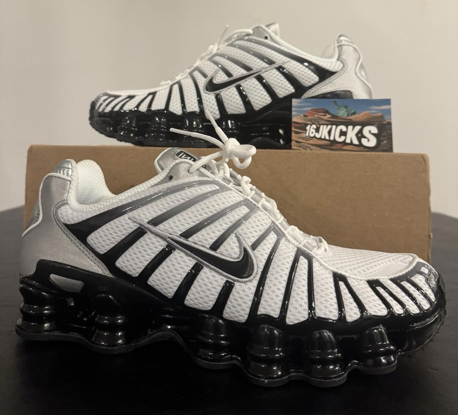 Nike Nike Shox TL WMNS Sz 10/Mens Sz 8.5 Metallic Silver Size US 10 / IT 40 - 1 Thumbnail