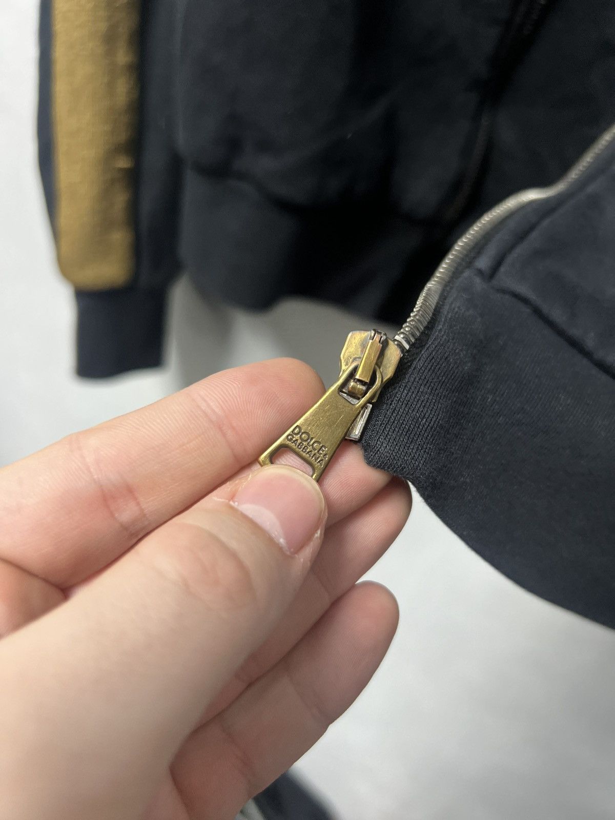 Dolce & Gabbana Dolce&Gabbana Vintage Zip Hoodie Metal Logo Size US M / EU 48-50 / 2 - 6 Thumbnail