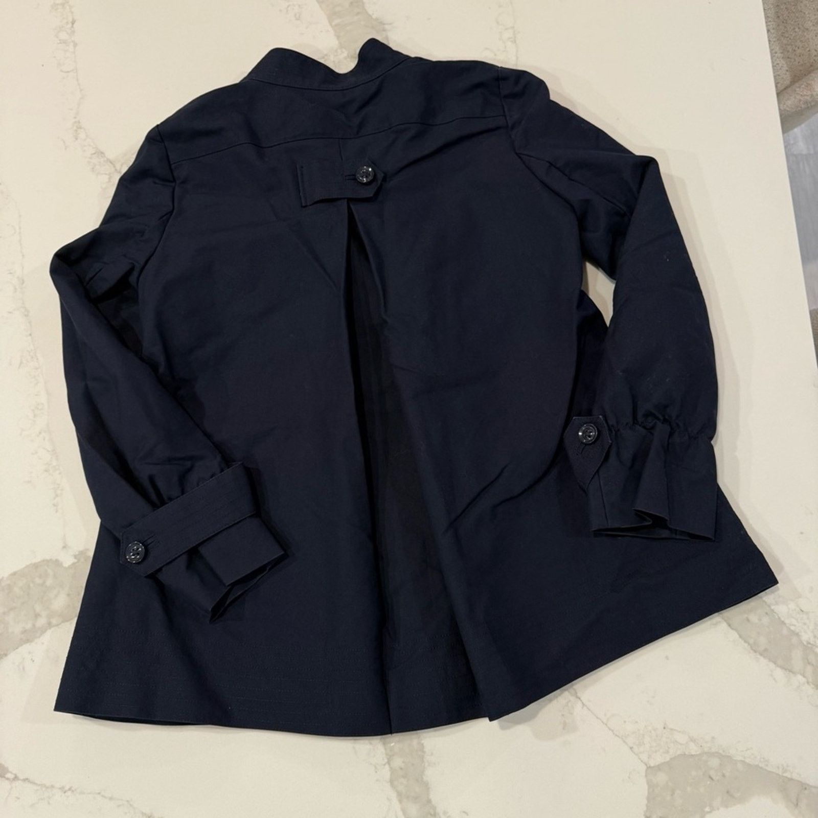 Talbots Talbots Button Front Blazer Jacket Womens 6 NavyBlue Size M / US 6-8 / IT 42-44 - 7 Thumbnail
