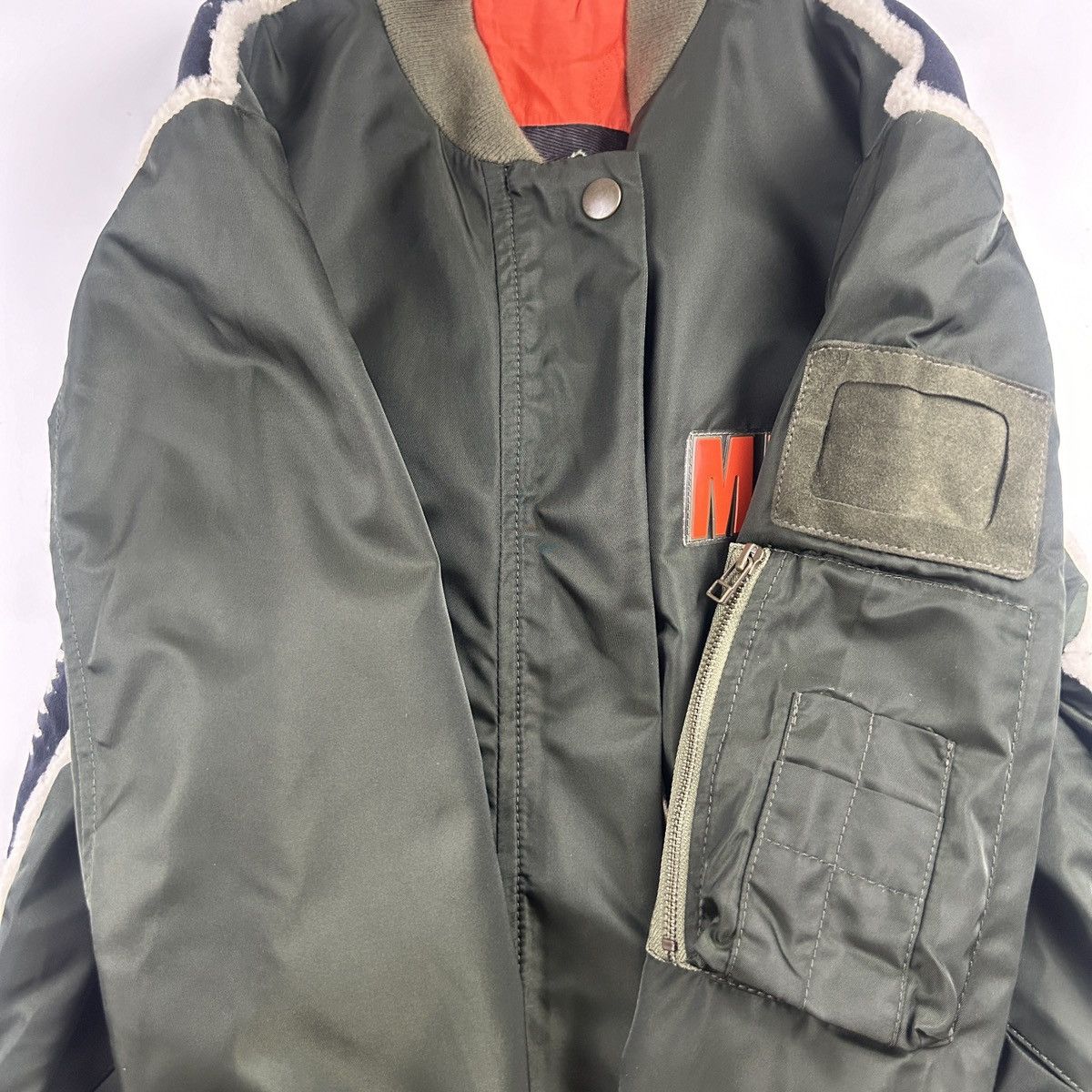 MR & MRS ITALY Mr & Mrs Italy Embroidered Shell Bomber Jacket Size M / US 6-8 / IT 42-44 - 6 Thumbnail