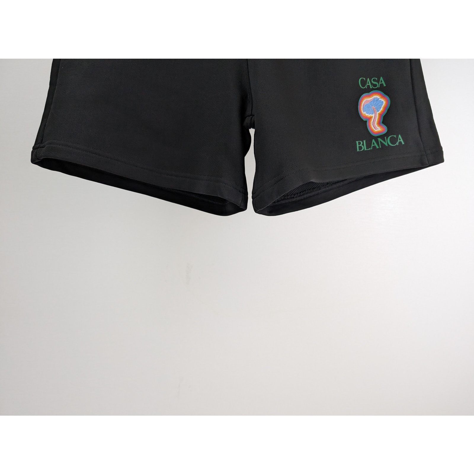 Casablanca o1rshd1 Mushroom Printed Sweatshort in Black Size US 32 / EU 48 - 4 Thumbnail