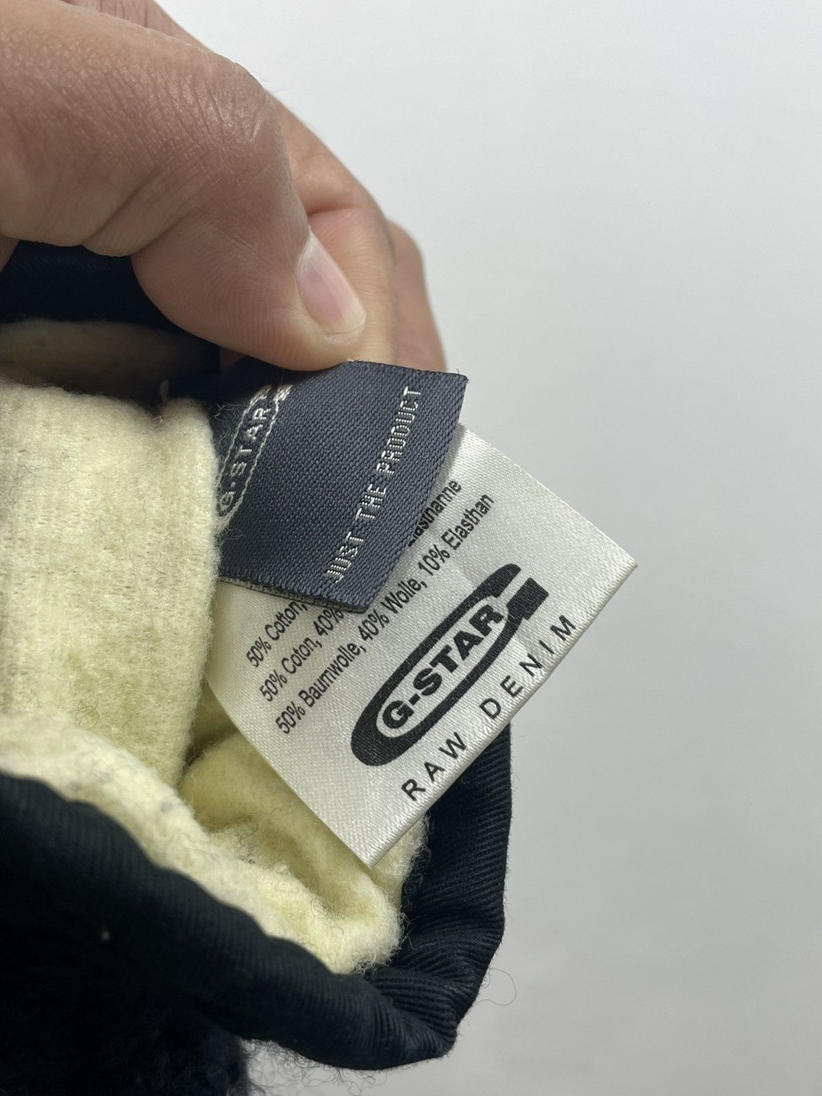 G-Star Gstar Raw Denim Volmer Glove Size ONE SIZE - 5 Thumbnail