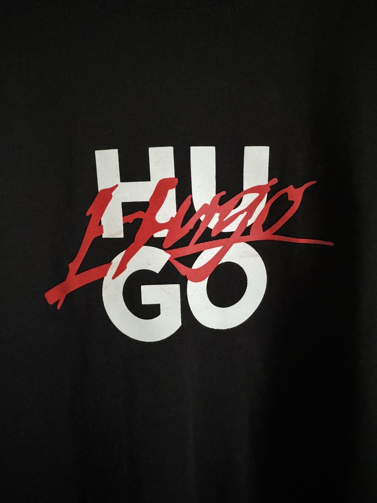 Hugo BNWT Hugo Boss “Hugo” Logo T-Shirt Black Medium RRP £45 Size US M / EU 48-50 / 2 - 4 Thumbnail