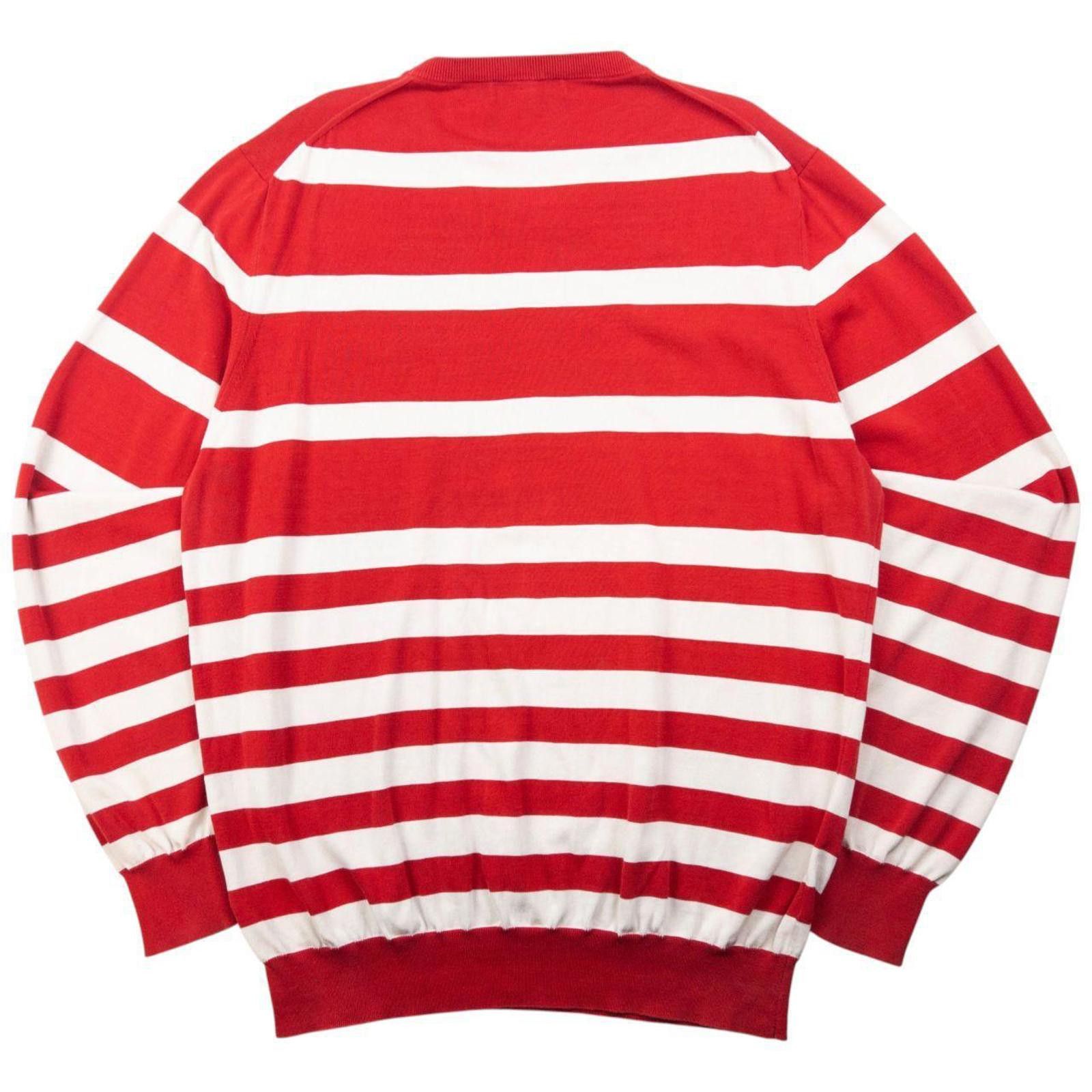Burberry Vintage Burberry Striped Jumper Size XL Size US XL / EU 56 / 4 - 2 Thumbnail