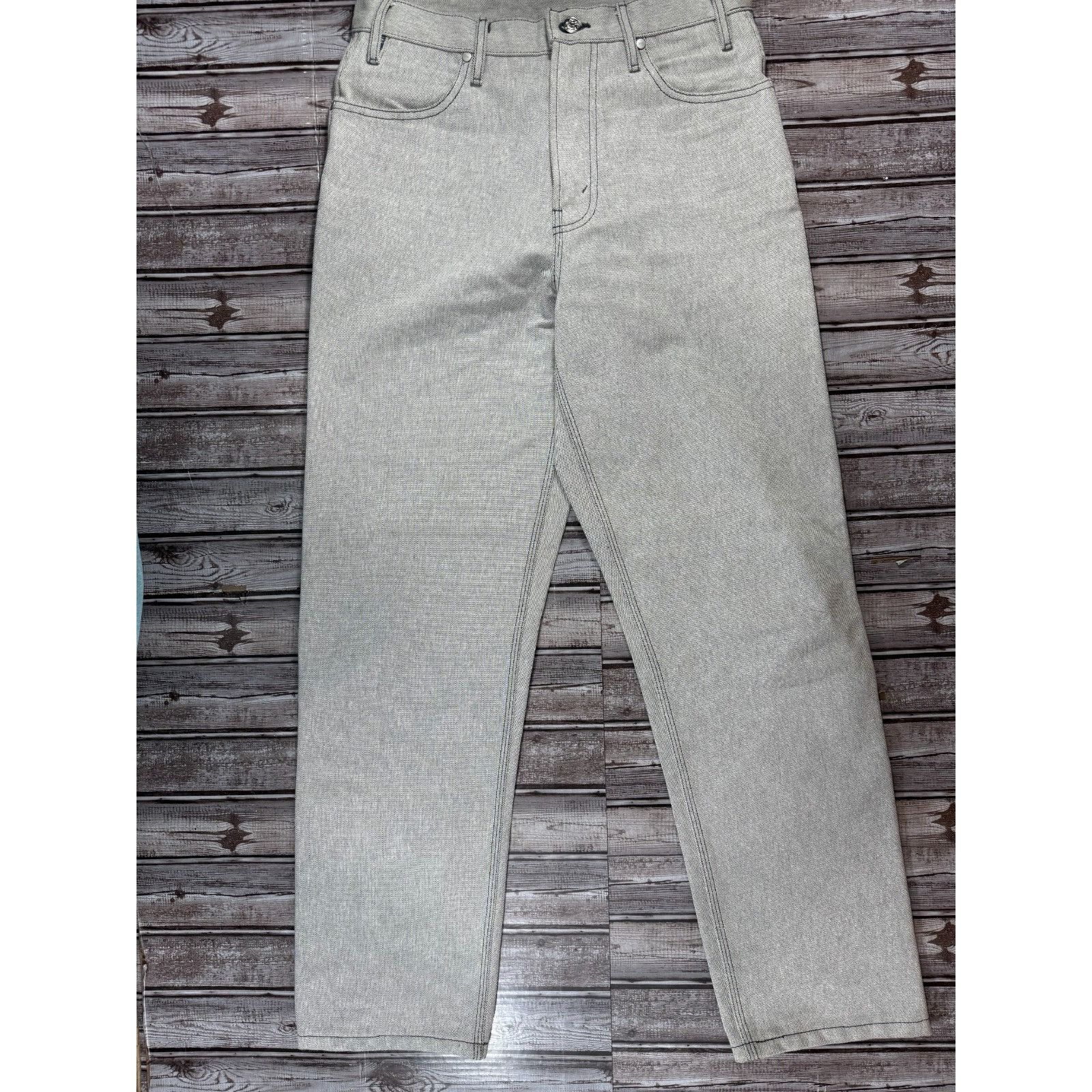 Paa Paa House of Paa Four Pocket Canvas Jeans sz 32 color Salt + Size US 32 / EU 48 - 2 Thumbnail