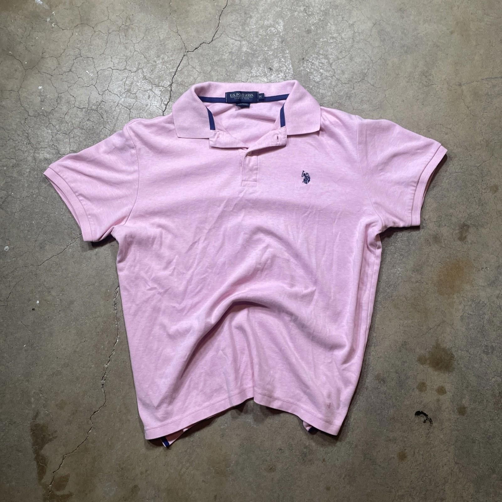 Polo Ralph Lauren Polo Ralph Lauren Red Short Sleeve Polo Shirt Men's Medium Size US M / EU 48-50 / 2 - 1 Thumbnail