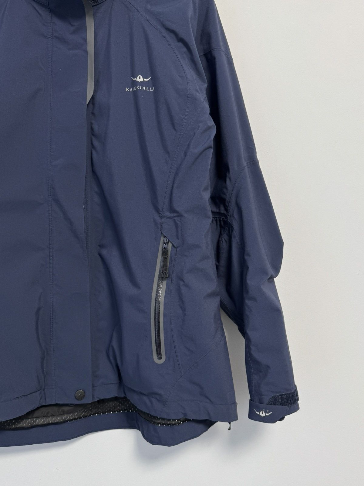 Other Kaikkialla Waterproof Hooded Outdoor Jacket Navy Blue Size XL / US 12-14 / IT 48-50 - 2 Thumbnail