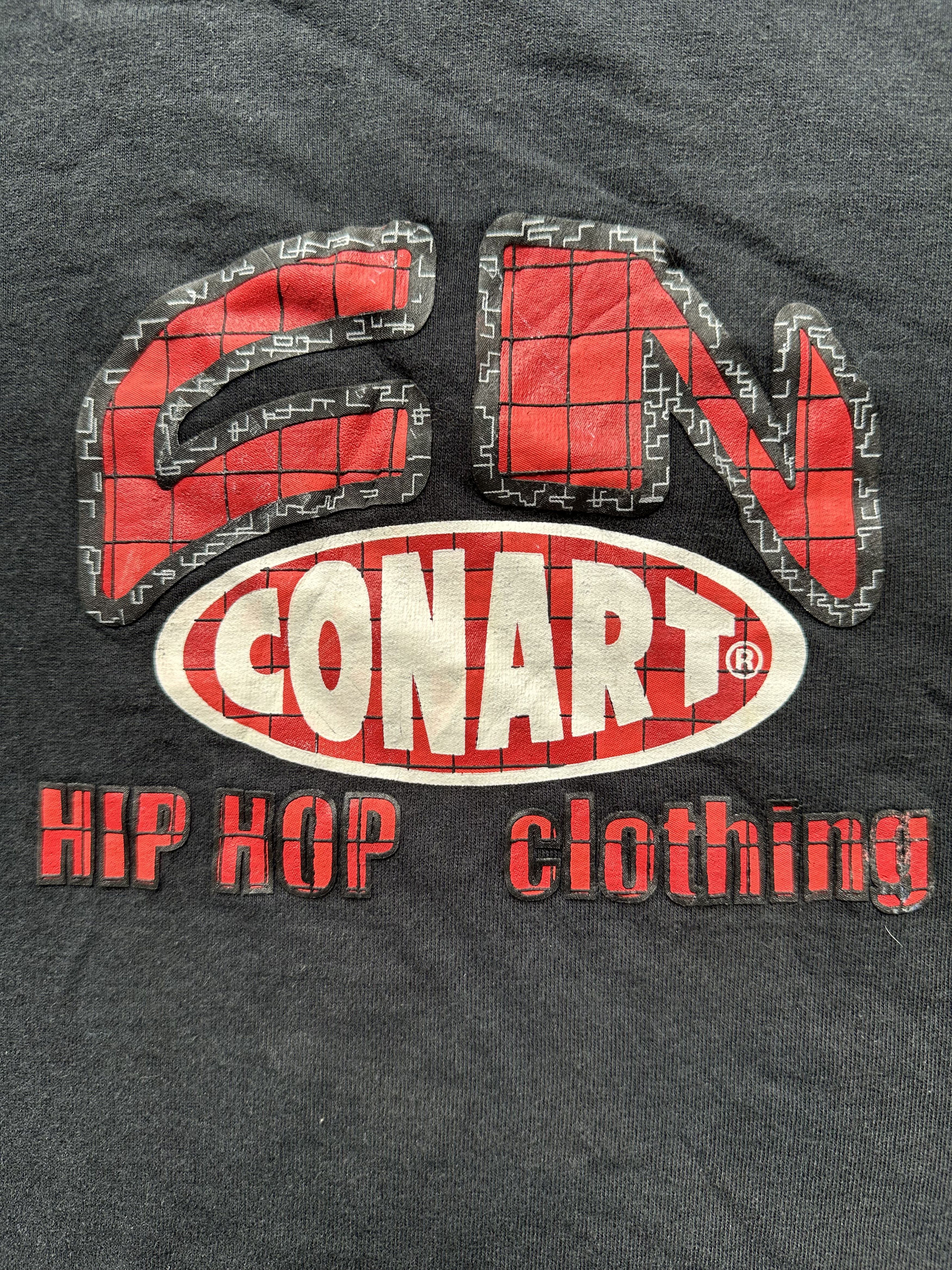 Vintage Vtg Conart 1991 HipHop Clothing Power Black Mind Is Endless Size US L / EU 52-54 / 3 - 4 Thumbnail