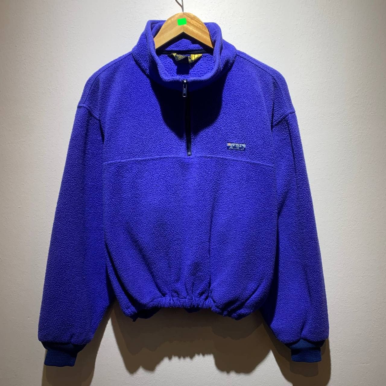 Eddie Bauer 80s Eddie Bauer Fleece Half Zipper Vintage Sweatshirt Size US L / EU 52-54 / 3 - 1 Thumbnail