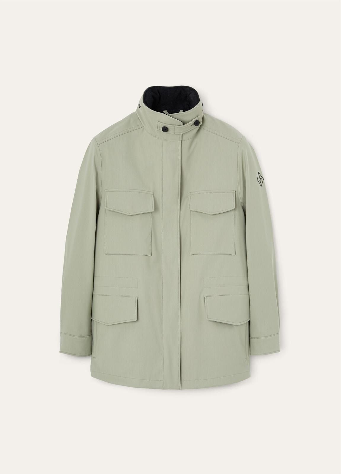 Loro Piana o1srvl11e0126 FAO5540 Traveler Field Jacket in Wild Sage Size XS / US 0-2 / IT 36-38 - 1 Thumbnail