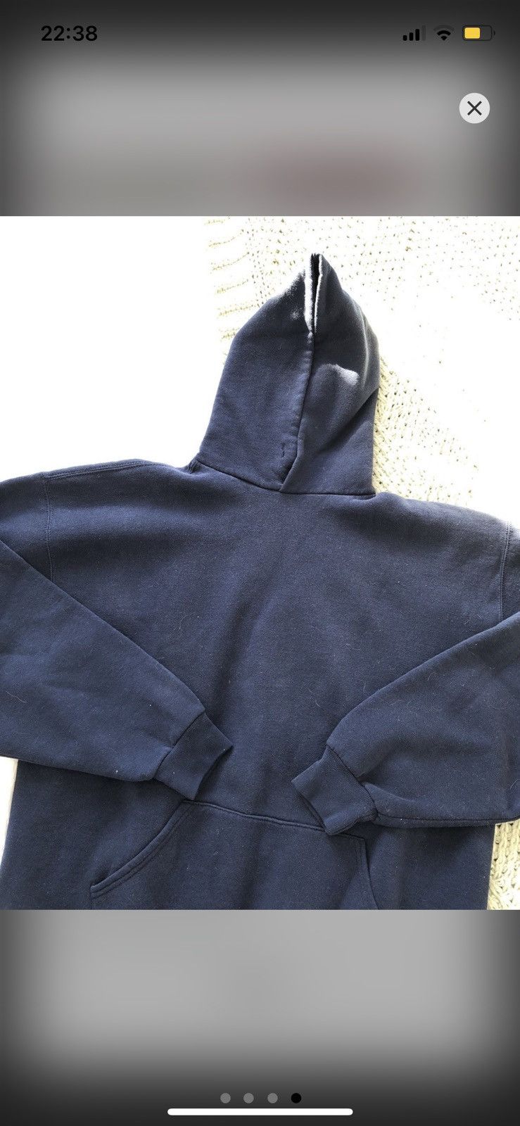 Russell Athletic Navy Russell Athletic Hoodie Size US L / EU 52-54 / 3 - 4 Thumbnail