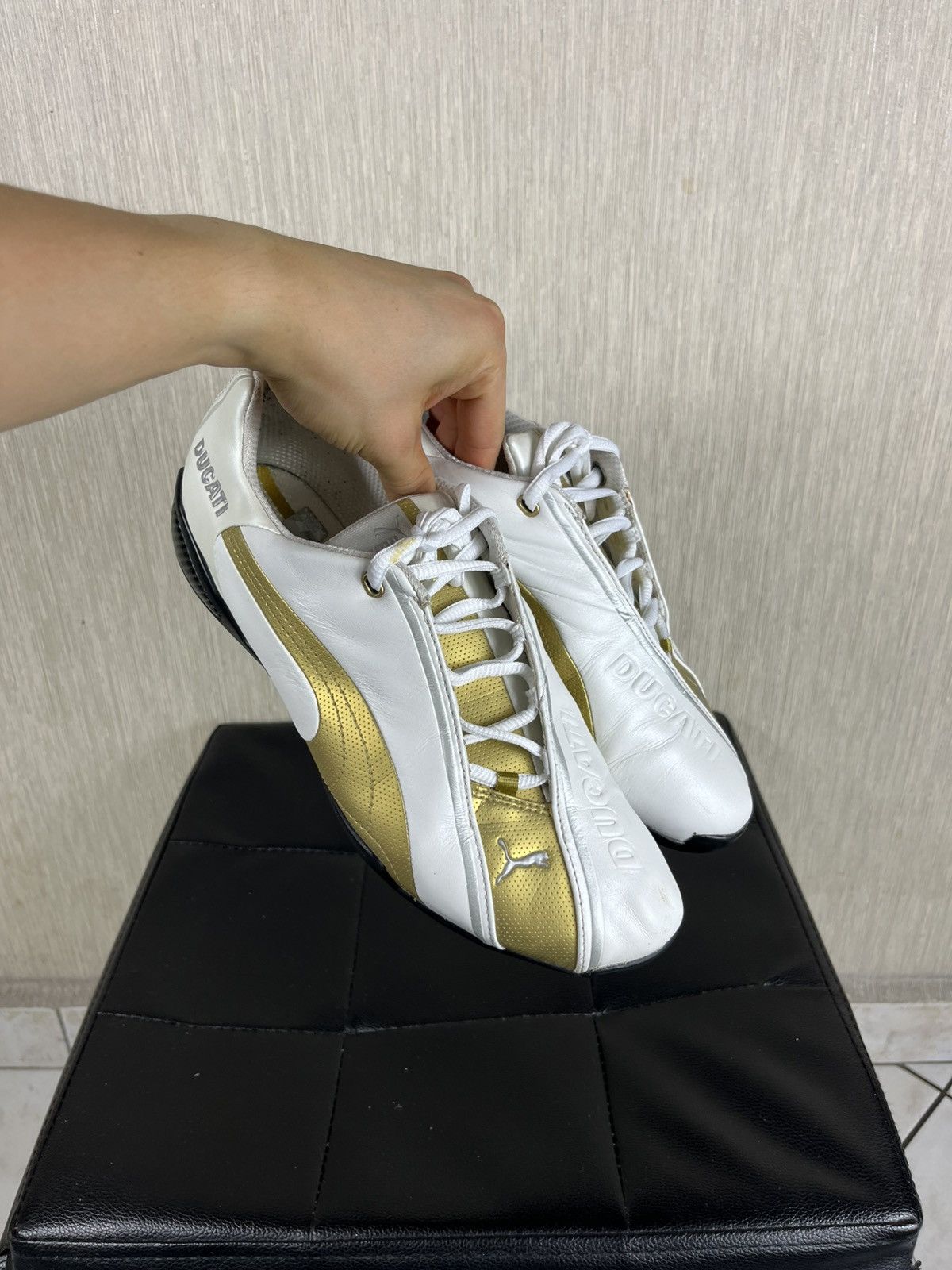 Mercedes-Benz × Puma Vintage Puma x Ducati speed cat y2k gold racing shoes retro Size US 8.5 / EU 41-42 - 25 Thumbnail