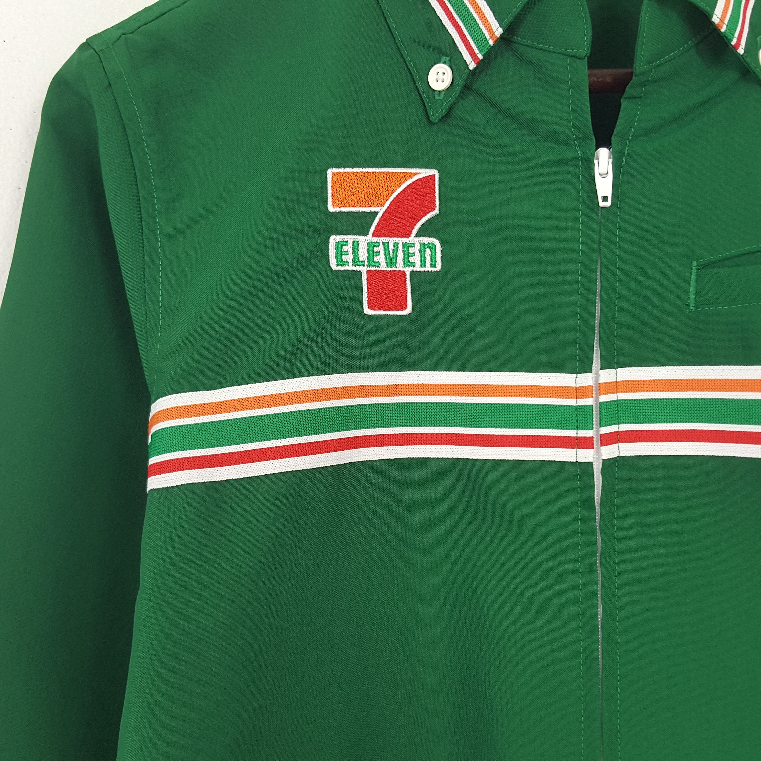 Japanese Brand × Vintage Vintage 7 Eleven Embroidery Logo Worker Uniform Jacket Size US XS / EU 42 / 0 - 4 Thumbnail
