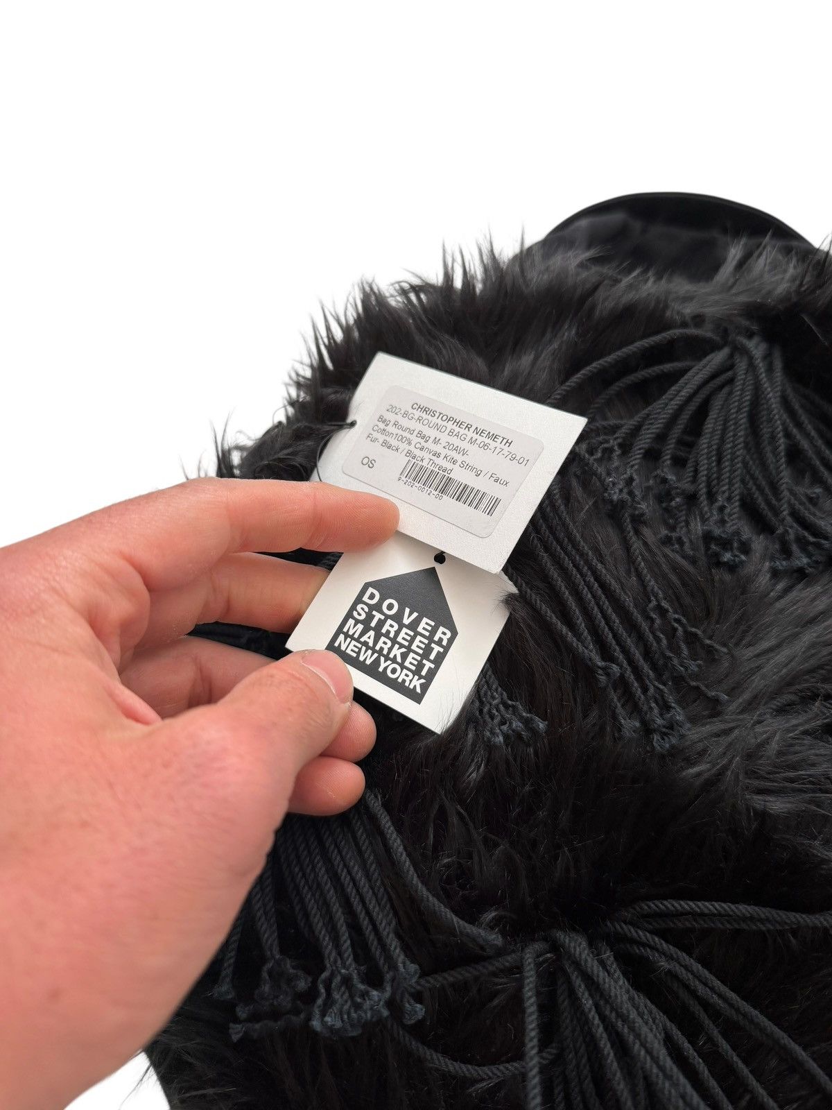Christopher Nemeth Faux Fur Tassle Bag Size ONE SIZE - 3 Thumbnail