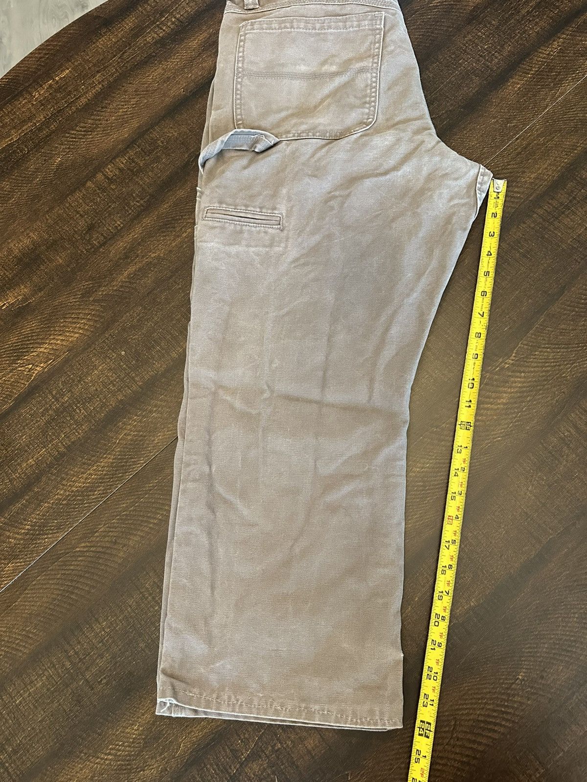 Craftsman Craftsman Workwear Carpenter Men’s Pants Gray 36x24 Hemmed Size US 36 / EU 52 - 5 Thumbnail