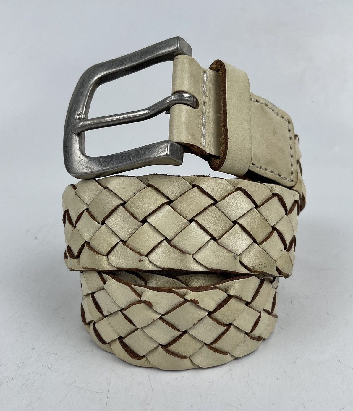 Japanese Brand genuine leather belt tc27 Size 38 - 1 Thumbnail