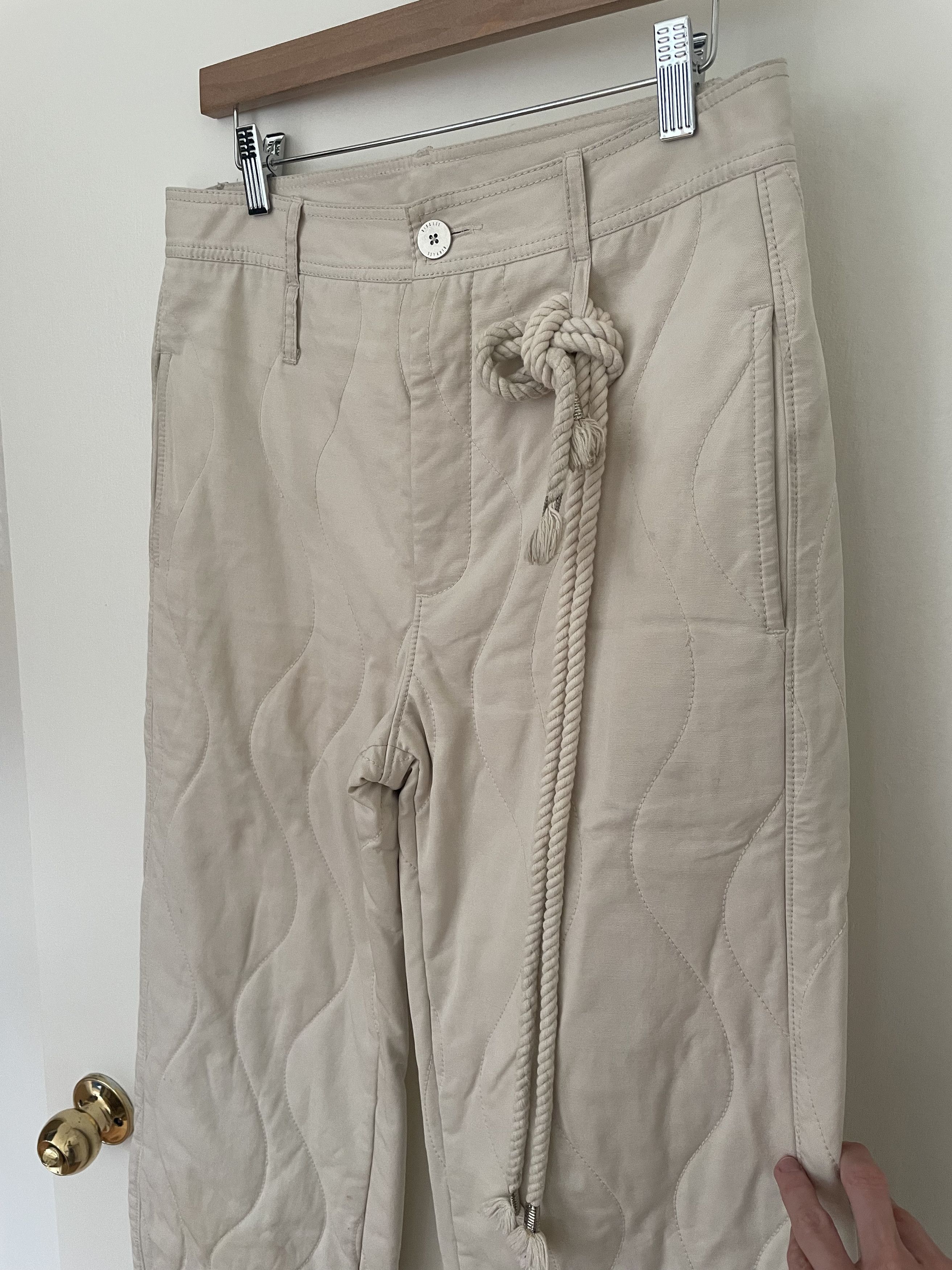 Dion Lee Dion Lee Cream Pillow Pants Size US 30 / EU 46 - 1 Thumbnail