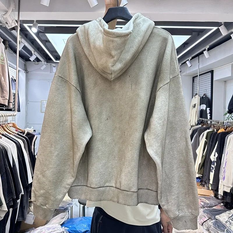 Japanese Brand × Vintage Make Old Dirty Torn Hoodie Size US XL / EU 56 / 4 - 2 Thumbnail