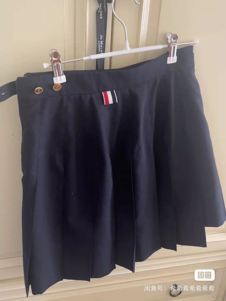 Thom Browne Thom Browne High waist pleated mini skirt Size 27" / US 4 / IT 40 - 4 Thumbnail