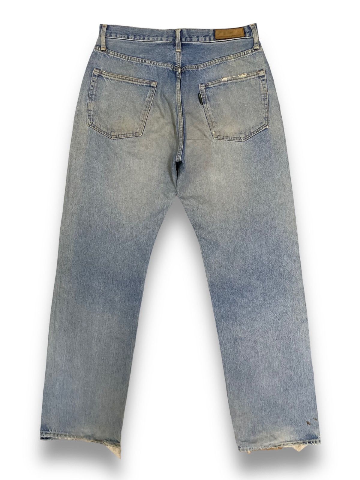 Hysteric Glamour Vintage Spellbound DMG Selvedge Patched Distressed Jeans Size US 32 / EU 48 - 3 Thumbnail