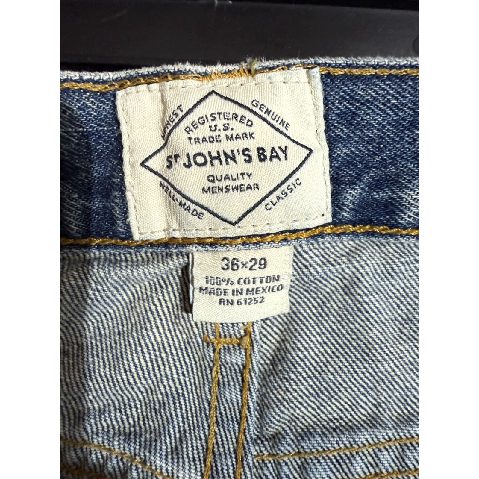 Vintage VINTAGE 90s Y2K Jeans Mens Sz 36x29 Straight Leg Grunge Streetwear Skater Casual Size US 36 / EU 52 - 7 Thumbnail