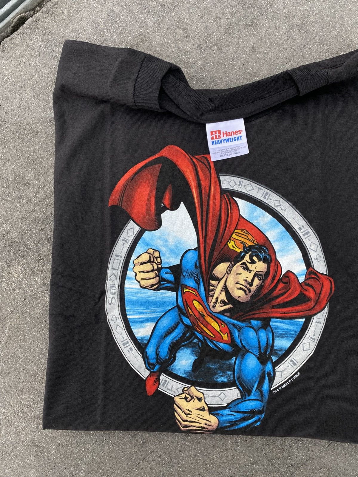 DC Comics Vintage Rare Superman Graphitti © 2002 DC Comics Size US XL / EU 56 / 4 - 1 Thumbnail